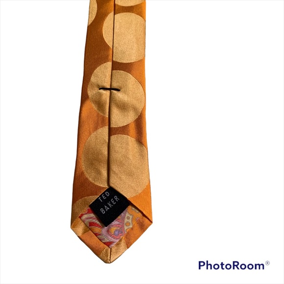 Ted Baker London Men's 100% Silk Tie - Picture 6 of 6